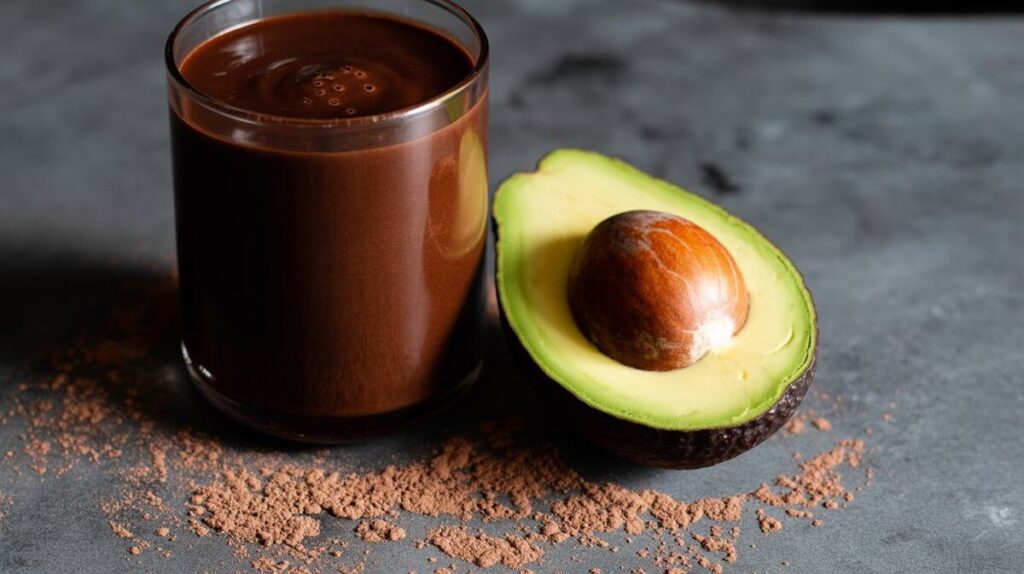 Chocolate Avocado Cream Dream -  Healthy Smoothies for Weight Gain