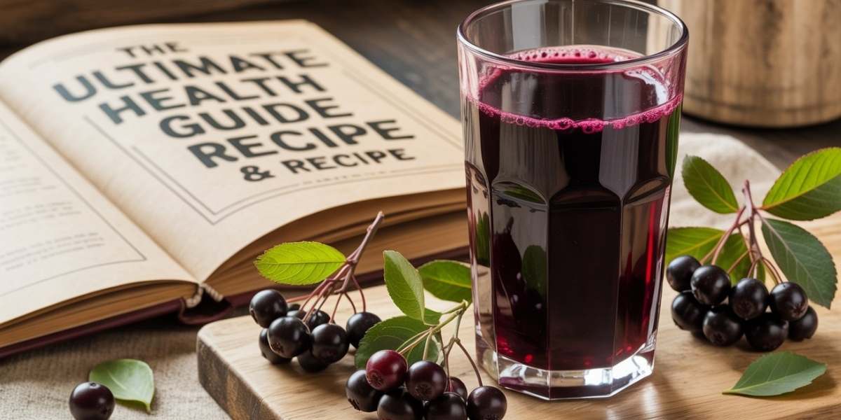 Aronia Chokeberry Juice The Ultimate Health Guide & Recipe - Aronia Chokeberry Juice