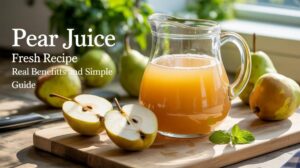 Pear Juice Fresh Recipe Real Benefits and Simple Guide - Pear Juice
