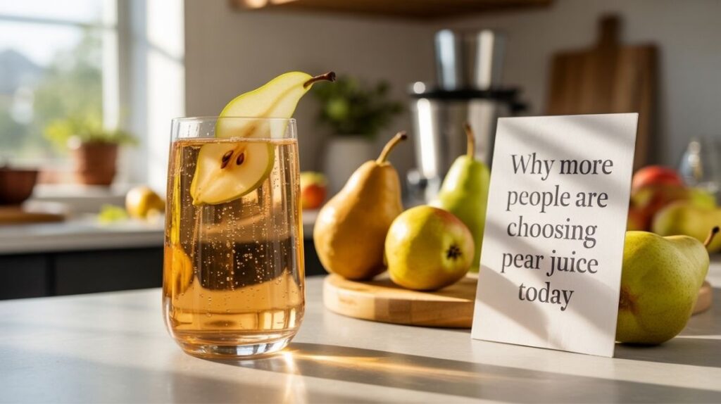 Why More People Are Choosing Pear Juice Today - Pear Juice