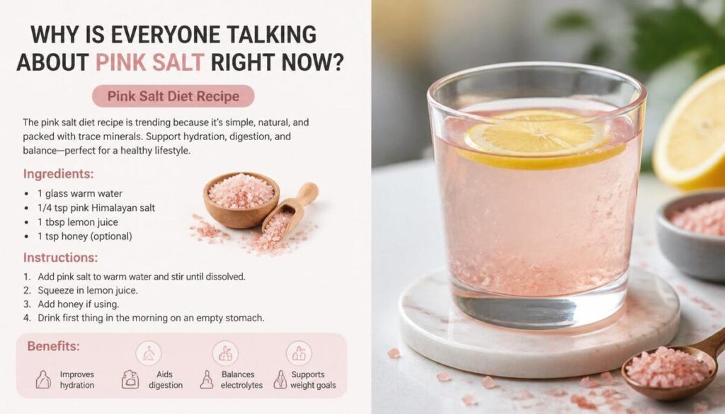 Why is everyone talking about pink salt right now